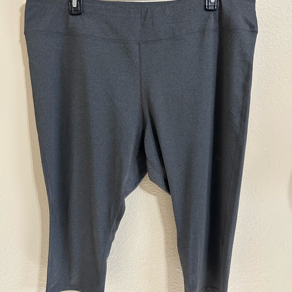 Just My Size Gray Capris